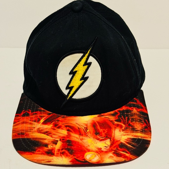 Marvel Other - DC Comics The Flash SnapBack One Size Fits Most ( 14+ Intended)